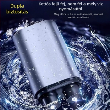 Autóba szerelhető többfunkciós biztonsági kalapács ablakbetörővel és biztonsági öv vágóval, sürgősségi meneküléshez