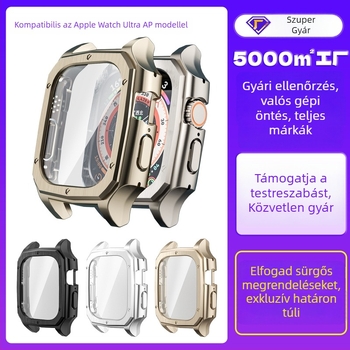 Apple Watch védőtok az Apple Watch és az Ultra modellhez PC edzett filmmel