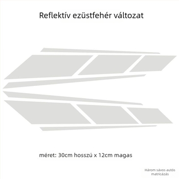 Motorkerékpár matricák a tankhoz, a karosszériához és az első részhez — visszaverő, vízálló és UV-álló virágmotívumú matricák
