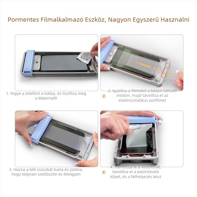 Xiaomi 17 Pro Maxhoz tömör üveg kijelzővédő, 3D meleg hajlítás, pormentes kamra, teljes ragasztás, ultrahangos ujjlenyomat feloldás
