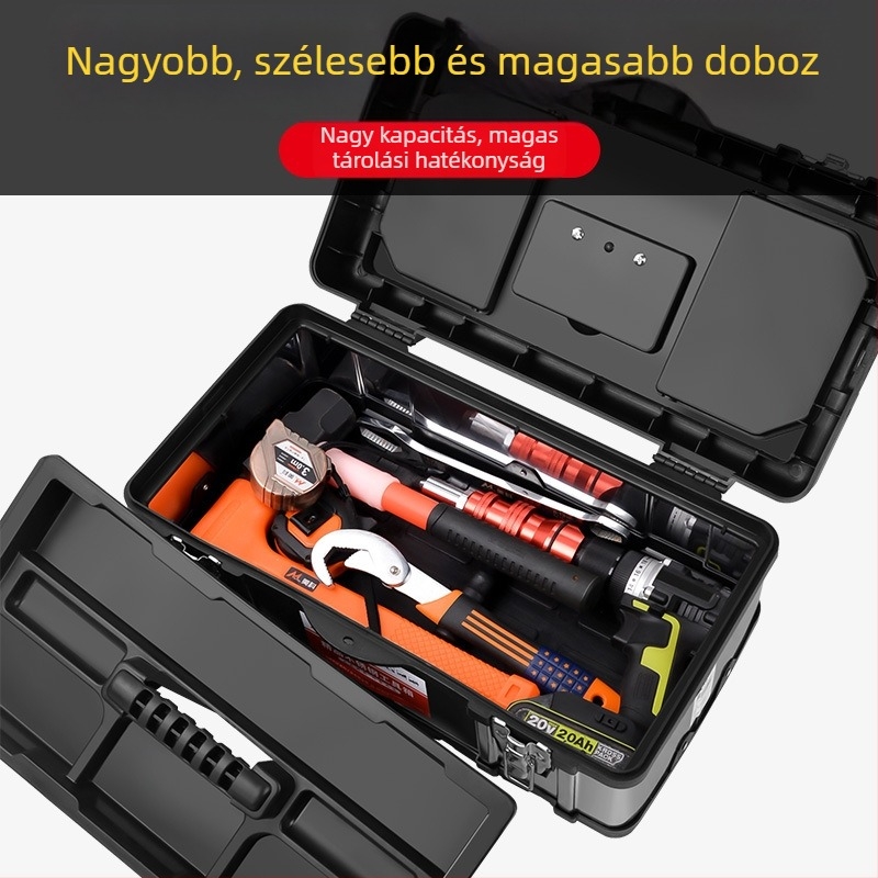 Fém szerszámtartó doboz moduláris kialakítással, rozsdamentes acél sorozat