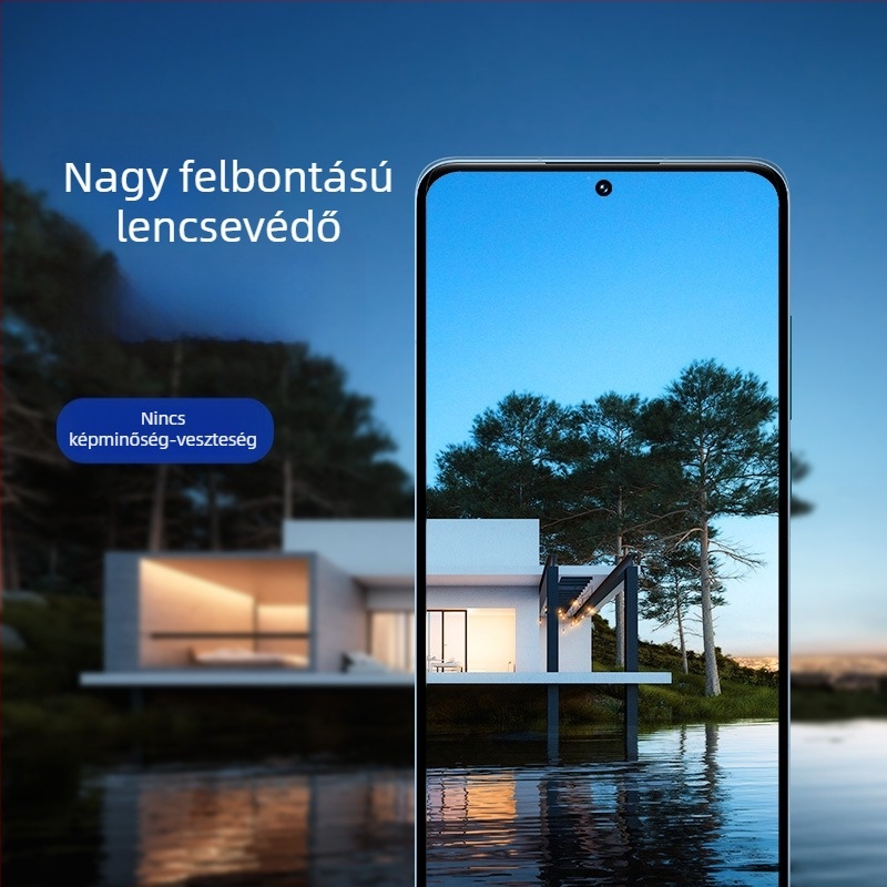 Samsung Galaxy Z Flip5 lencsevédő üveg és a Z Fold4 hátsó kamerák védője, kis képernyővédő fólia