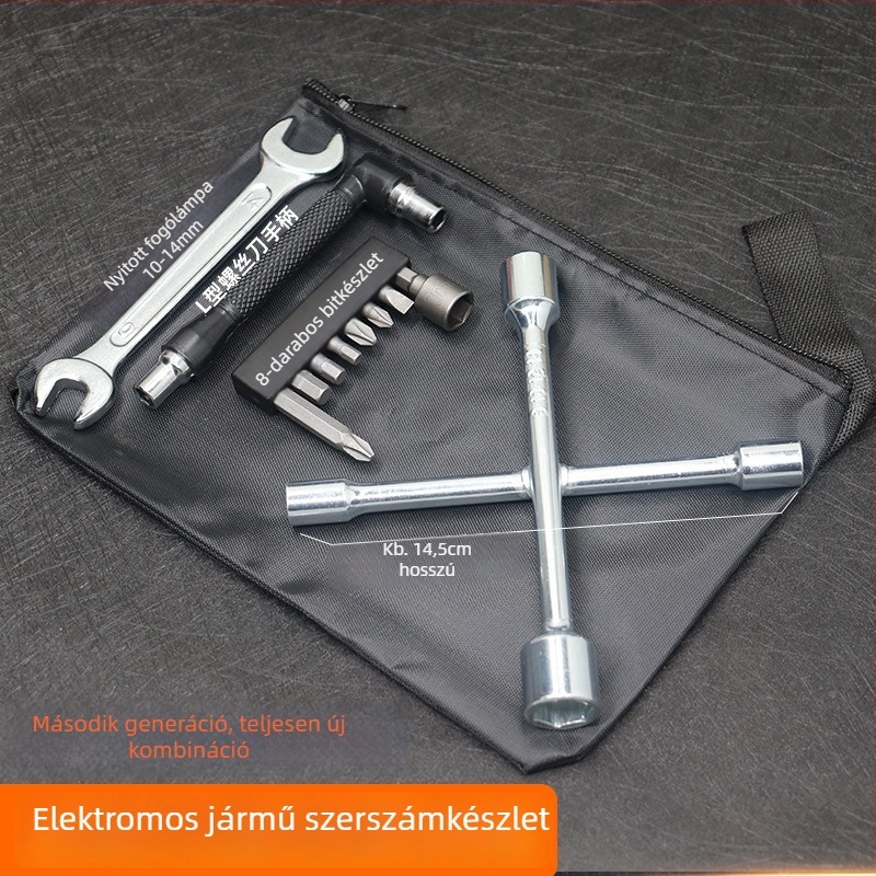Trent elektromos jármű szerszámkészlet - 3 részes szétszerelési készlet, szénacél, háztartási használatra