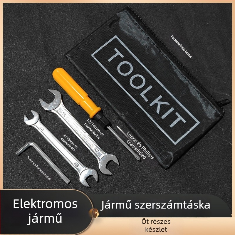 Trent elektromos jármű szerszámkészlet - 3 részes szétszerelési készlet, szénacél, háztartási használatra