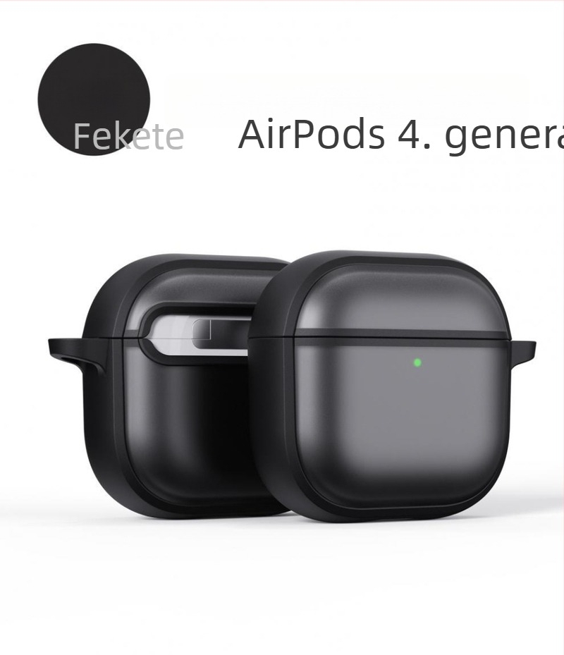 Matte érzetű védőtok AirPods 4. generációhoz és AirPods Pro 3. generációhoz
