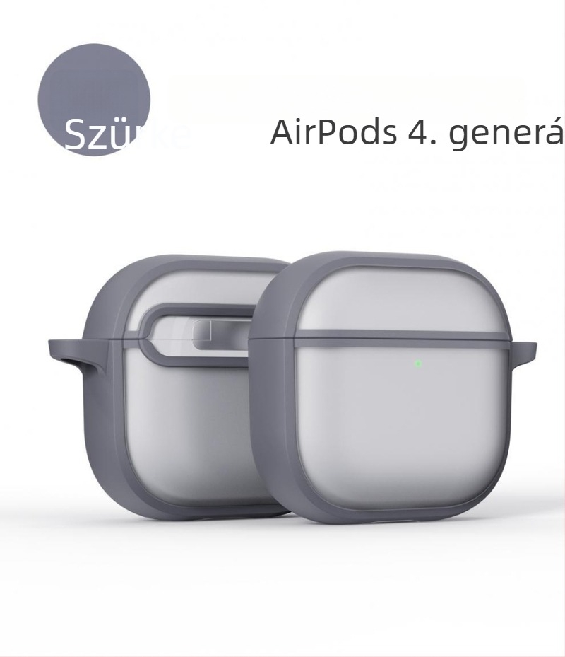 Matte érzetű védőtok AirPods 4. generációhoz és AirPods Pro 3. generációhoz