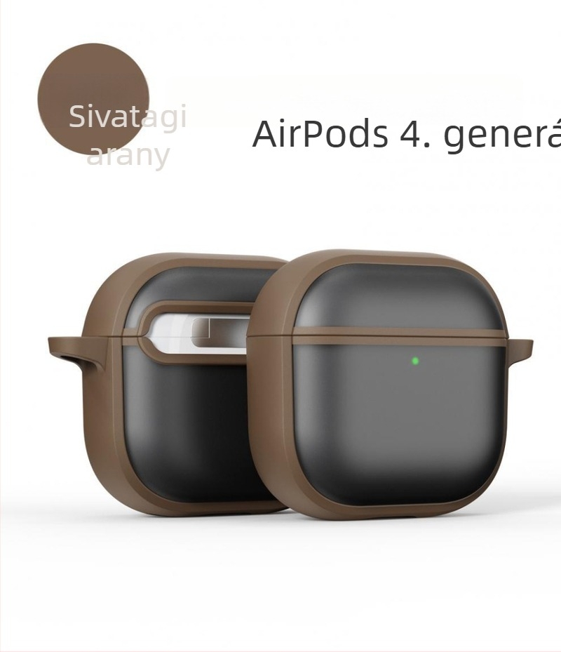 Matte érzetű védőtok AirPods 4. generációhoz és AirPods Pro 3. generációhoz