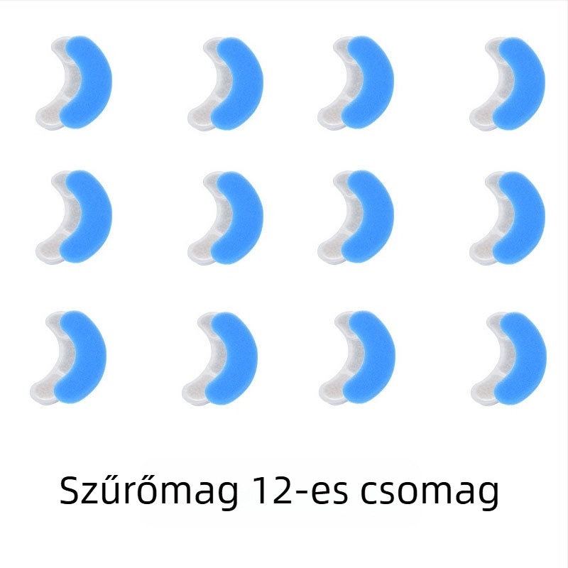 Meow Lux átlátszó kisállat víz adagoló szivacs szűrővel WF05Wf060 — automatikus itató macskáknak és kutyáknak