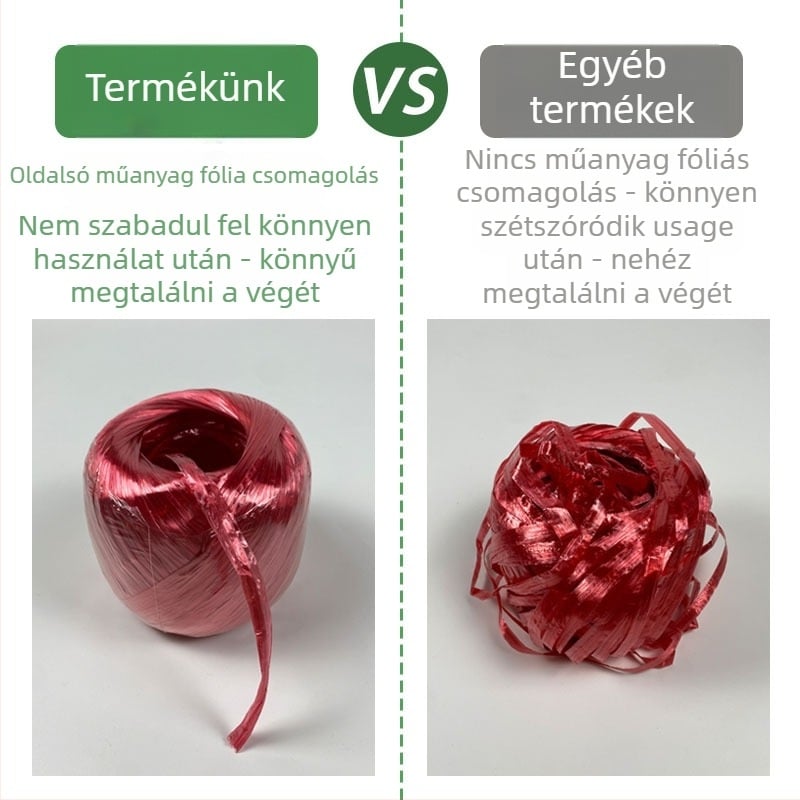 Giant Bird polipropilén monofilament csomagoló kötél, 100 kg szakítószilárdság, 70 g/50 m vagy 200 g/140 m tekercsenként