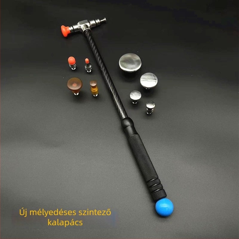 Szénszálas autó dent javító kalapács – ütő és kiegyenlítő eszköz, nyom nélkül javítás