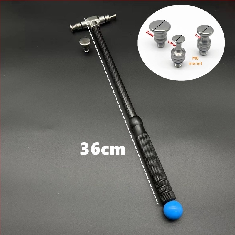 Szénszálas autó dent javító kalapács – ütő és kiegyenlítő eszköz, nyom nélkül javítás