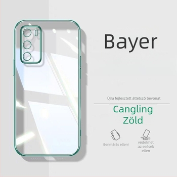 Murdinger szilikon tok Huawei P40 / P40 Pro, hátsó burkolat, egyszerű dizájn, elektroplatinnelt felület, leesés elleni védelem