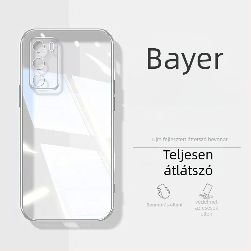 Murdinger szilikon tok Huawei P40 / P40 Pro, hátsó burkolat, egyszerű dizájn, elektroplatinnelt felület, leesés elleni védelem