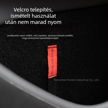 Federer Tesla Model 3/Y vészhelyzeti hátsó mechanikus ajtózár fogantyú húzózsinórral (új verzió)