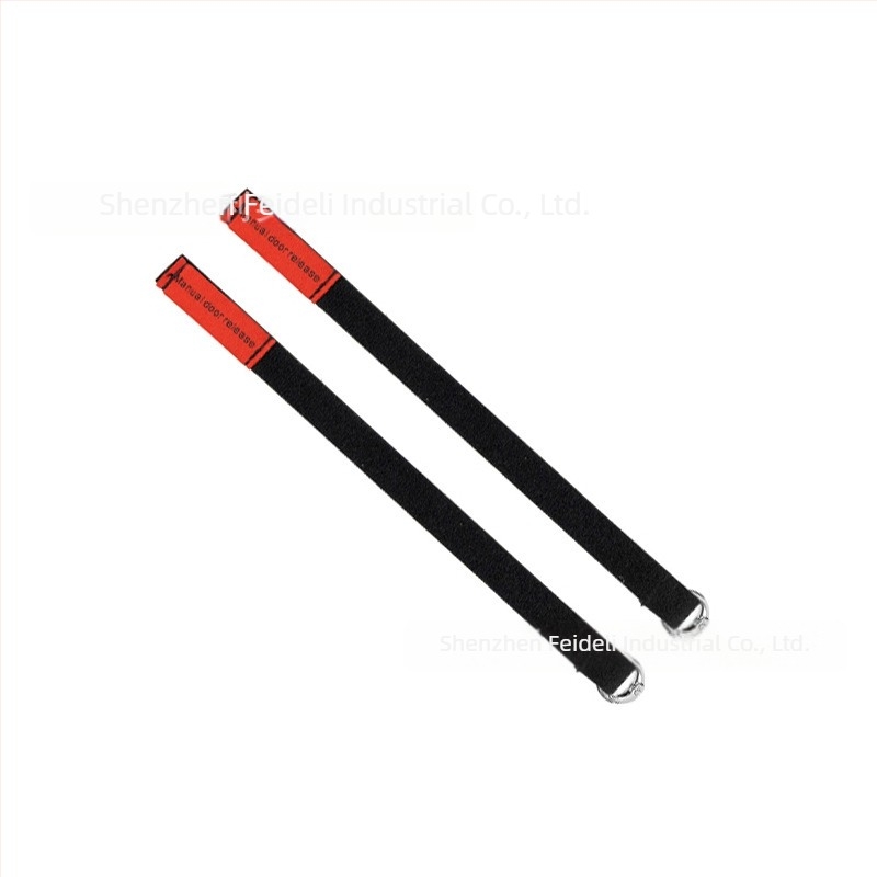 Federer Tesla Model 3/Y vészhelyzeti hátsó mechanikus ajtózár fogantyú húzózsinórral (új verzió)