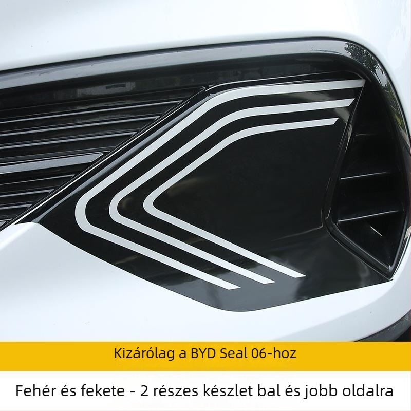 BYD Seal 06dmi elülső lökhárító díszítő matrica fényvisszaverő filmmel, mágneses rögzítés