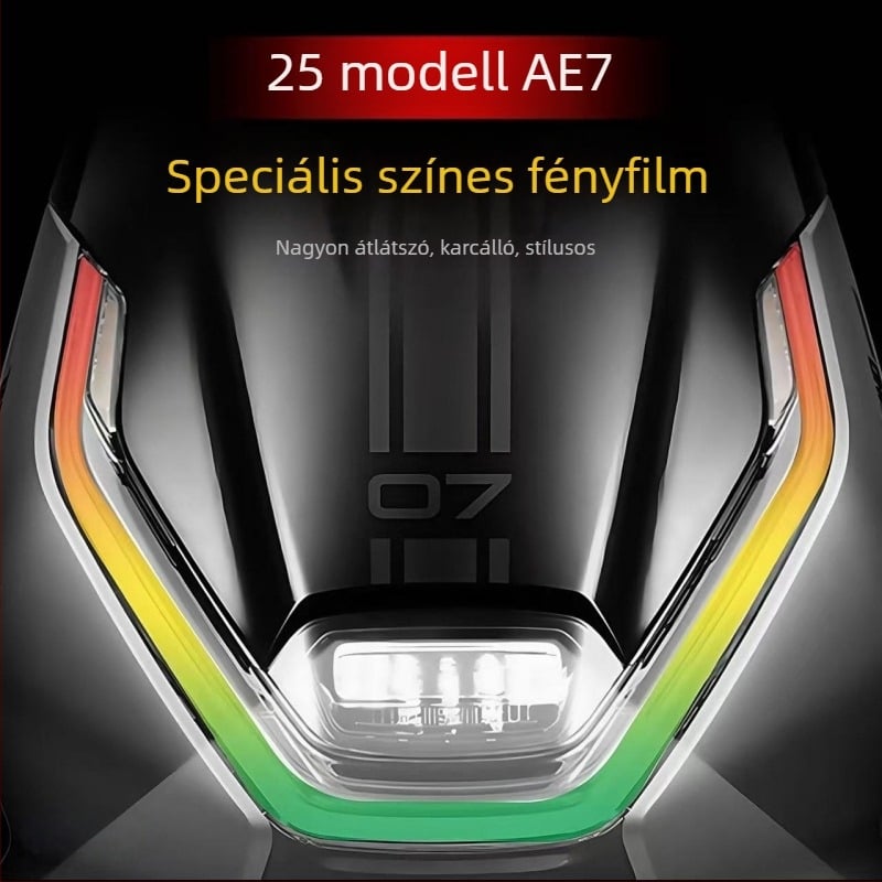 Öntapadós autó fényszóró védő dekoratív matrica LCD védőfilmmel, kompatibilis 25 Ae7 modelllel
