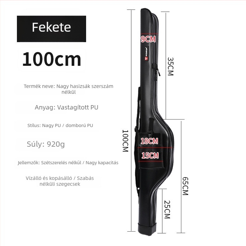 PU vízálló merevhéjas folyóvízi horgásztáska – hordozható a felszerelés számára