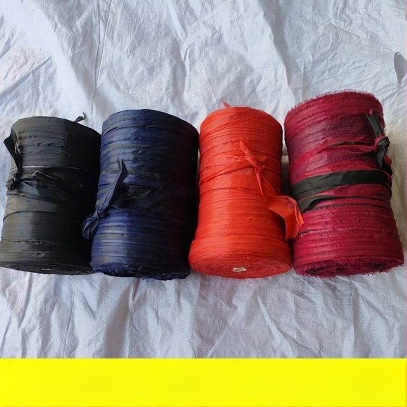 Időjárásálló textilcsíkok kötözéshez, kötelek és lapos pántok otthoni használatra, zsebes pántok és a gyümölcsfa ágak vontatására