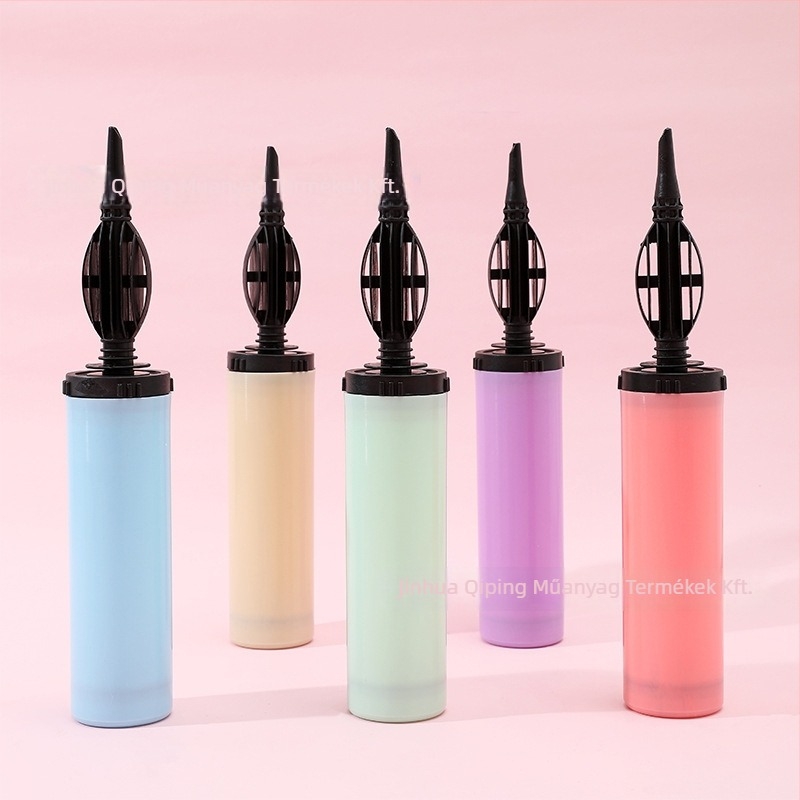 Kézi működtetésű műanyag levegőpumpa labdákhoz és úszógyűrűkhöz (Anyag: műanyag; Márka: Xiyouji; Kézi működtetés)