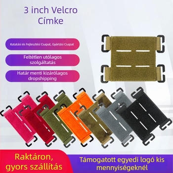 Liruida ultrakönnyű nylon Velcro taktikai hátizsákkiegészítő MOLLE rendszerrel, karpánt-bázis, levehető