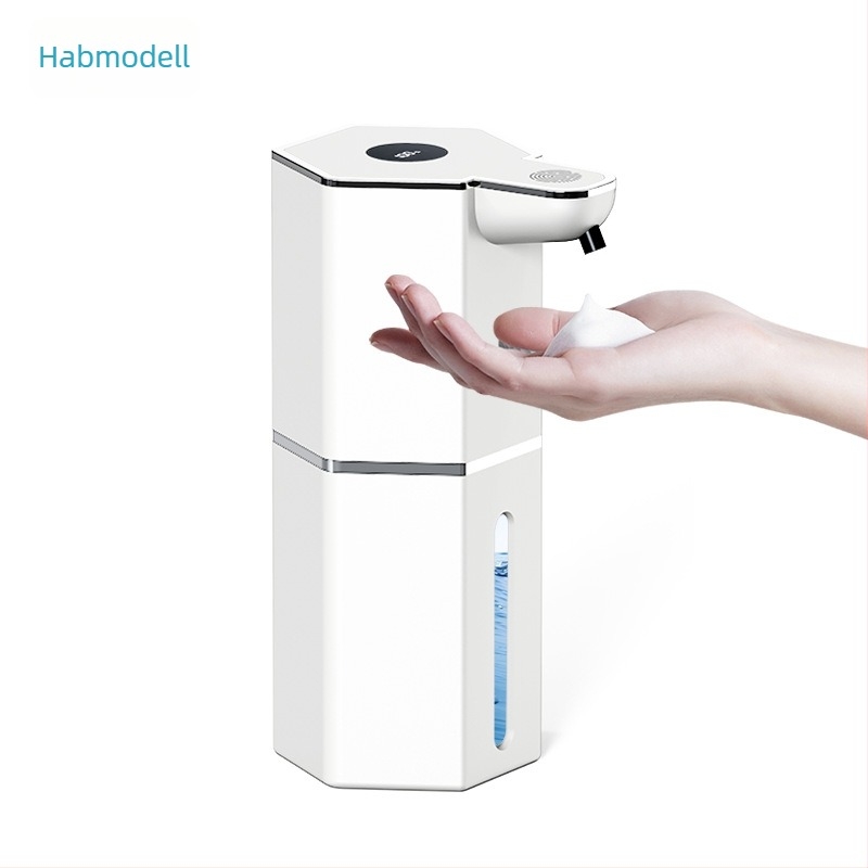 Automatikus folyadékadagoló szenzorral M12 – ABS, falra szerelhető, kijelzővel, 1200 mAh akkumulátor, 4 állítható fokozat
