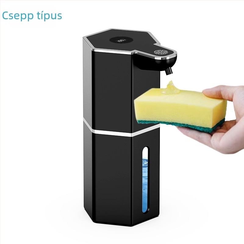 Automatikus folyadékadagoló szenzorral M12 – ABS, falra szerelhető, kijelzővel, 1200 mAh akkumulátor, 4 állítható fokozat