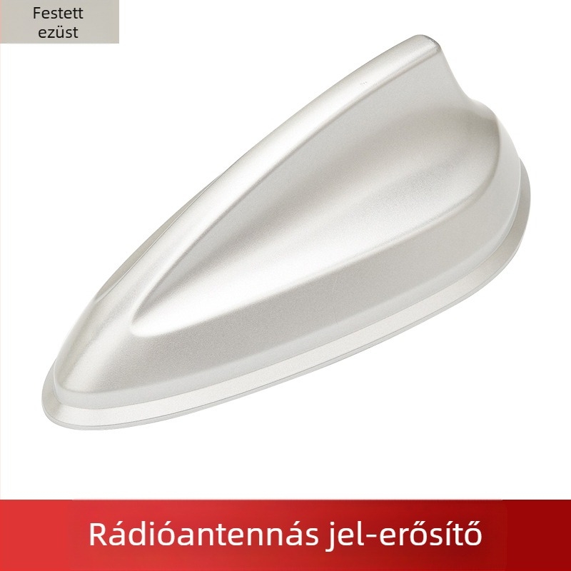 Autó rádióantenna, univerzális Shark Fin dizájn, ragasztóval történő telepítés, 12V, 12A, élettartam 99999