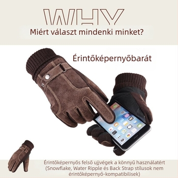 Téli kerékpáros és motorkerékpáros kesztyű – szélvédett, fleece bélésű, pamut alapanyag, Ice Silk szövet, Flip cover stílus, érintőképernyő kompatibilis.