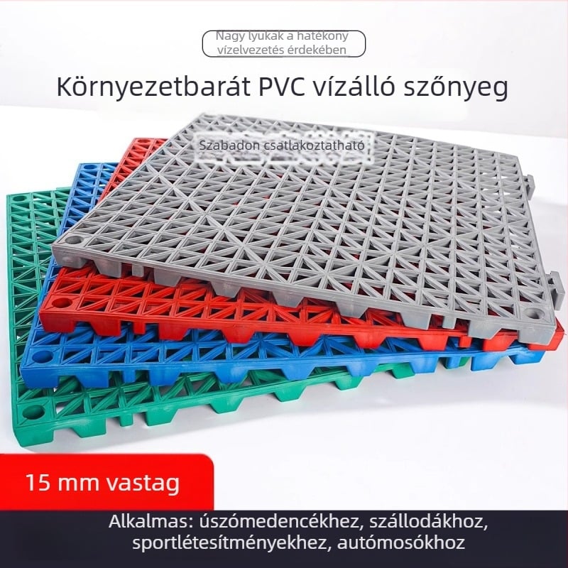 Extra vastag PVC csúszásmentes padlómat fürdőszoba, zuhanyzó, konyha és medence területére