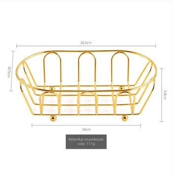 JM gyümölcskosár, egyszerű stílus, 2022-es megjelenés, minőségi termék