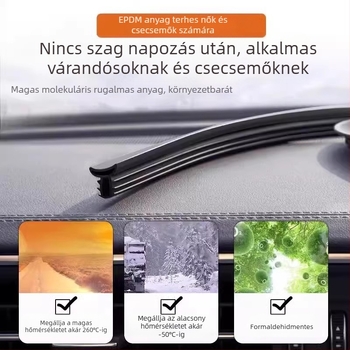 Xpeng központi műszerfalához illeszthető gumitömítő szalag, szilikon anyag, modell: Xpeng central control sealing strip