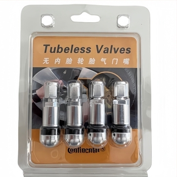 Tubeless szelep alumíniumötvözetből, csavarodó típusú mag, méret 525, autókhoz és tubeless gumikhoz — Jinmeng Wheel