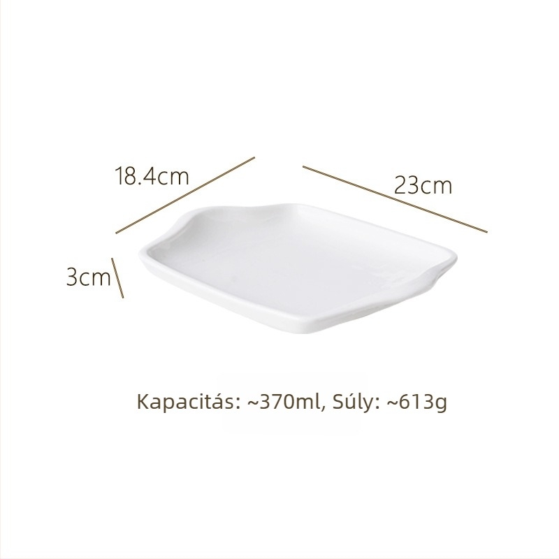 Porcelán pizza tepsi, kerek formájú, mikrohullámú sütőben használható, logó nyomtatás elérhető