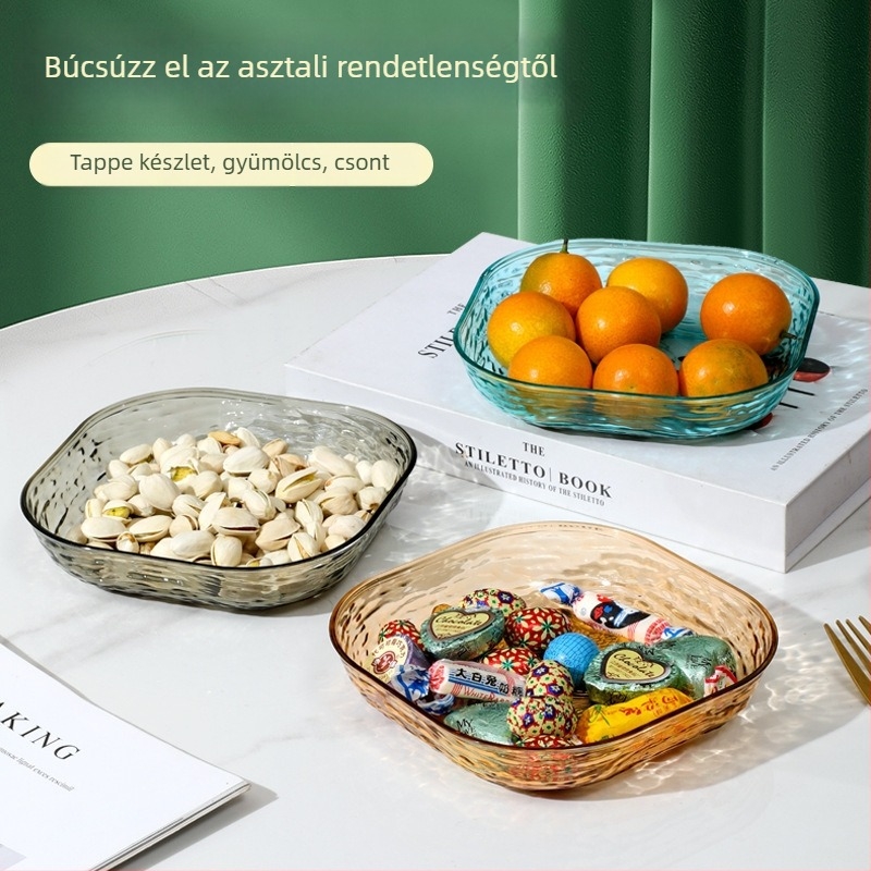 Wisps gyümölcstál, elegáns, könnyű luxus retro stílus, első osztályú minőség, 2024 megjelenés