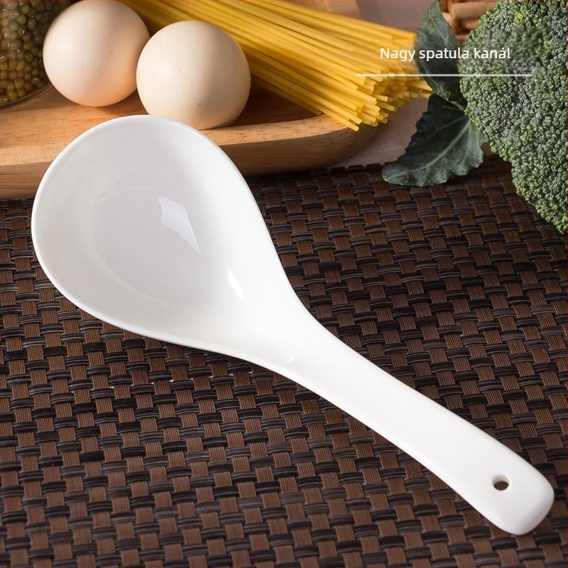 Felnőtt kerámiás kanál, egyszerű stílus, import nélkül