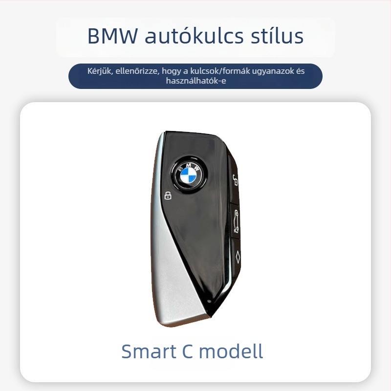 BMW X5 és 7-es sorozat kulcstartó tok, cinkötvözet, luxus stílus
