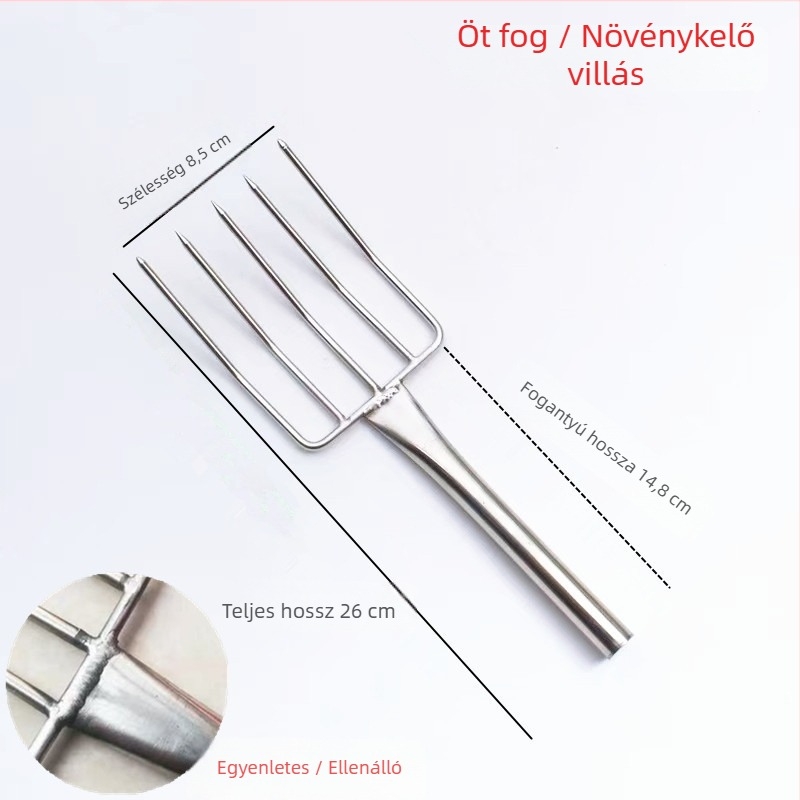 Rozsdamentes acél babcsíra- és rizstészta villa — kézzel készített, vízzel csiszolt felület, 201 rozsdamentes acél, modern egyszerű stílus