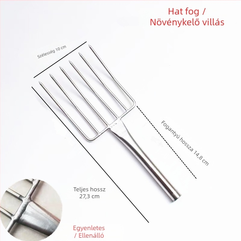 Rozsdamentes acél babcsíra- és rizstészta villa — kézzel készített, vízzel csiszolt felület, 201 rozsdamentes acél, modern egyszerű stílus