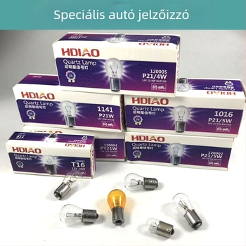12V autójelző lámpa – halogén, 21W, magas fékfény, teherautókkal kompatibilis
