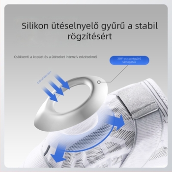 Kötött térdvédők pántokkal – felnőtteknek, minden sporthoz
