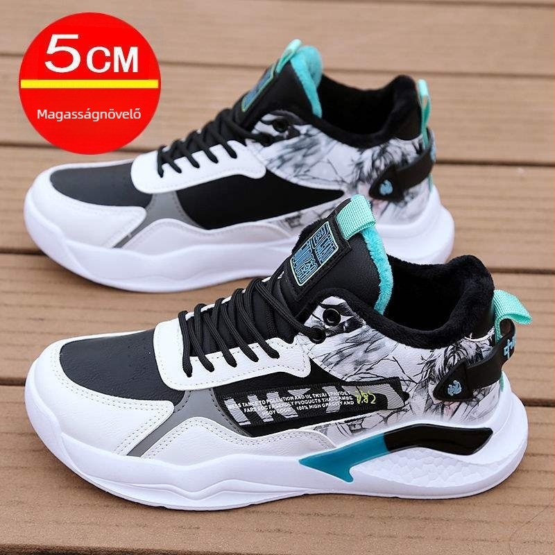 Loaferek mikroszálas bőrből készült felsőrésszel, mintázat rajzfilmfigurák és csíkok, fűzős zárású, gumitalp