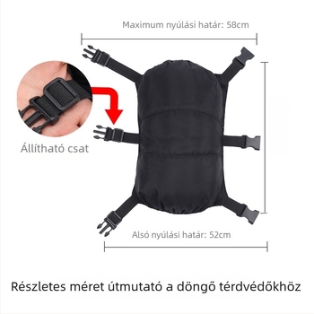 Hongchuang téli térdvédők - tollal töltöttek, szélvédettek és vízállóak, szélesek és hosszítottak (felnőttek, Hongchuang, őszi 2023)