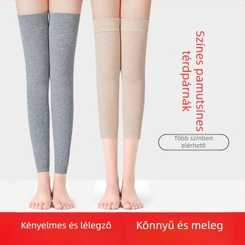 Térdvédők kerékpározáshoz — pamut, meghosszabbított hossz, varrat nélküli, vékony, szélálló, felnőtteknek