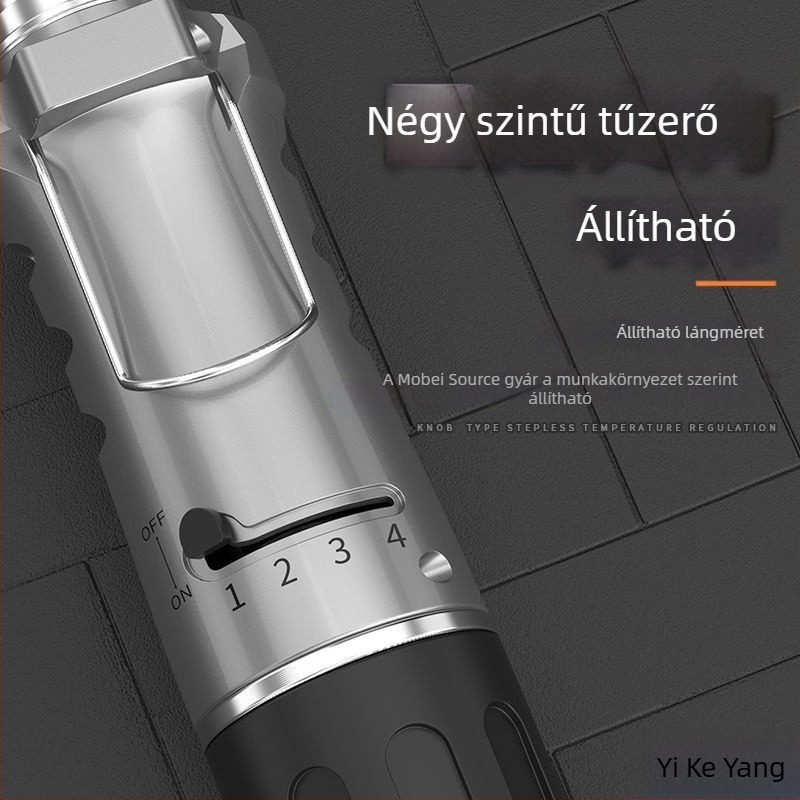 MOBAI hordozható toll alakú gázforrasztóvas automatikus gyújtással