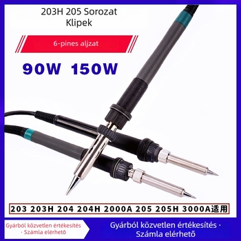 203H/205 forrasztófej fogó eddy current állomáshoz, műanyag markolat (Márka: 203/205 • Anyag: műanyag • Bemeneti feszültség: 24V • Dinamikus forma: AC • Forrasztóállomáshoz)