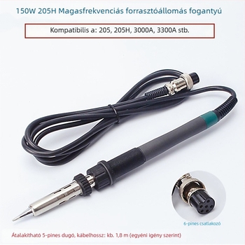 203H/205 forrasztófej fogó eddy current állomáshoz, műanyag markolat (Márka: 203/205 • Anyag: műanyag • Bemeneti feszültség: 24V • Dinamikus forma: AC • Forrasztóállomáshoz)