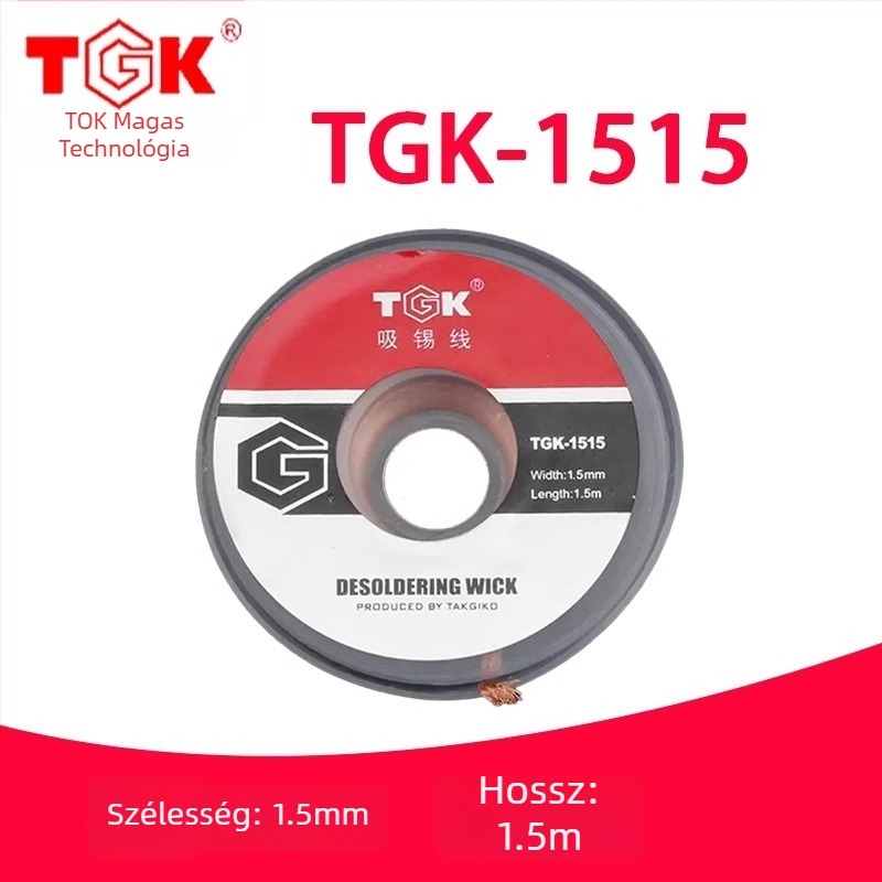 Forrasztó ónfelszívó szalag – TGK TGK1015/1515/2015/2515/3015