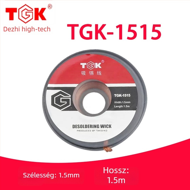 Forrasztó ónfelszívó szalag – TGK TGK1015/1515/2015/2515/3015