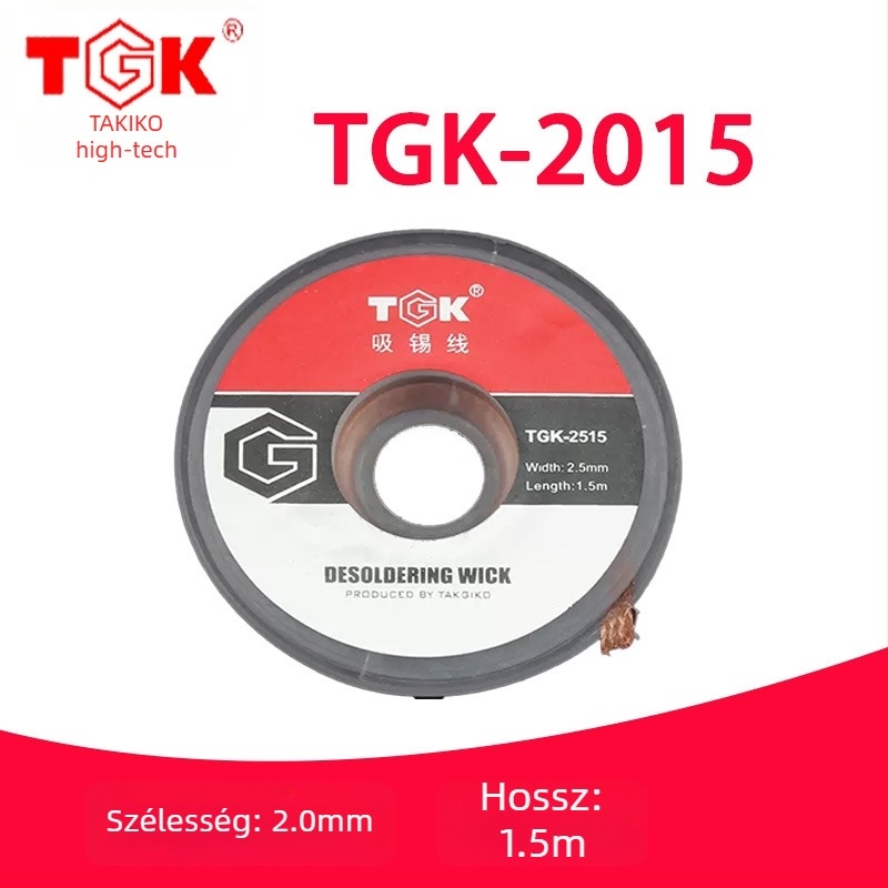 Forrasztó ónfelszívó szalag – TGK TGK1015/1515/2015/2515/3015